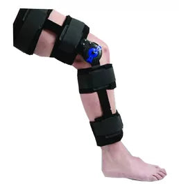 Telescopic Post Op Medical Knee Brace With Quick Release Buckle