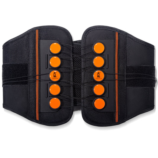 9-Inch Pulley-Assist Lumbar Support Belt