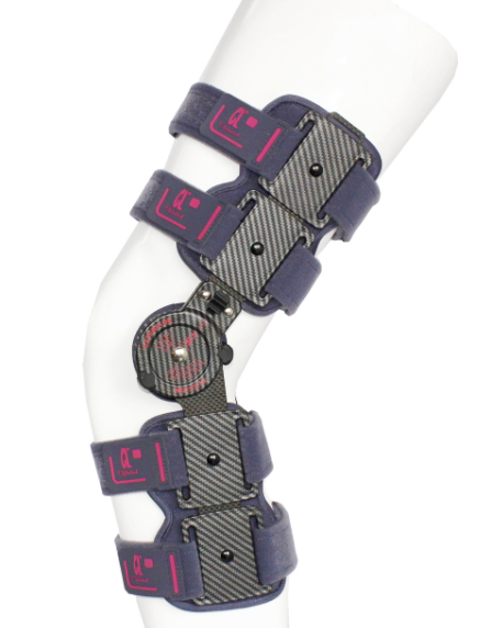 G-Type Carbon Fiber Adjustable Knee Brace - Adult Size
